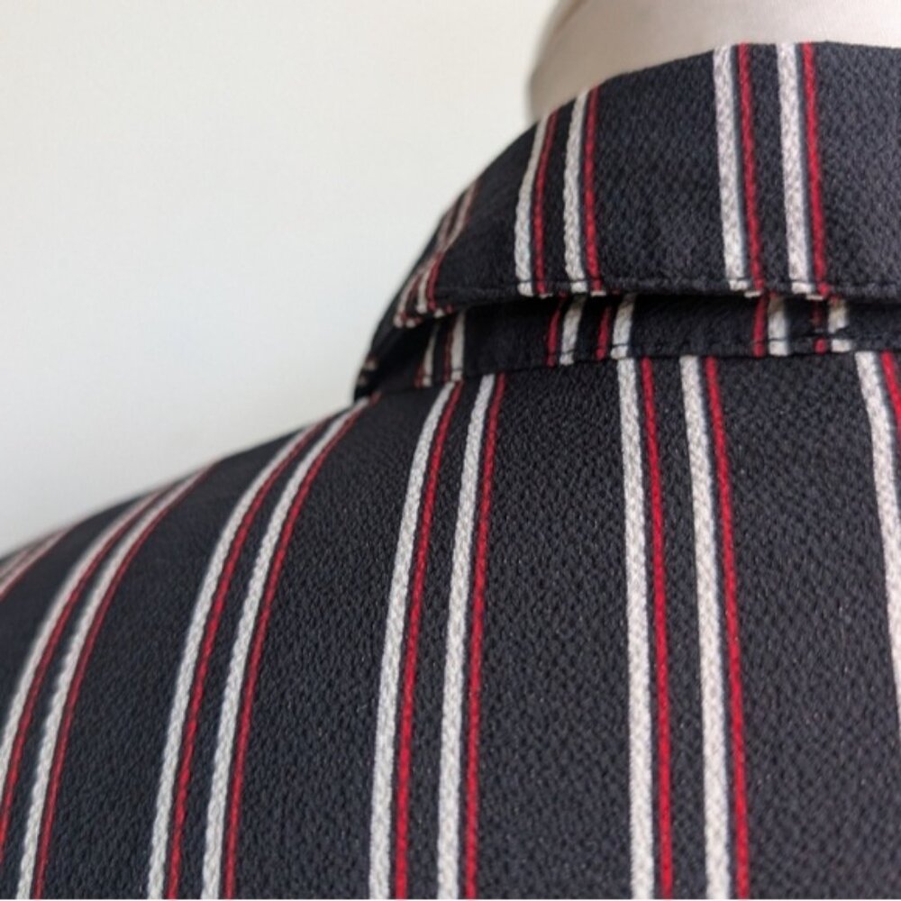 Atmosphere Striped Button Down Shirt - image 4